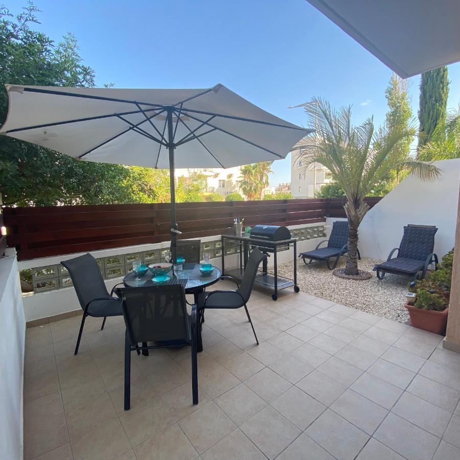 1 bedroom garden flat, sleeps 4 Paphos Exterior foto